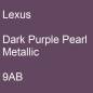 Preview: Lexus, Dark Purple Pearl Metallic, 9AB.